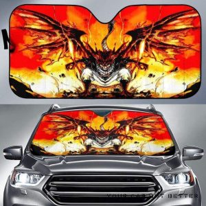 Natsu Dragneel Transform Anime Car Auto Sun Shade