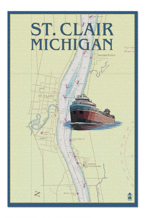 Nautical St. Clair Jigsaw Puzzle Set
