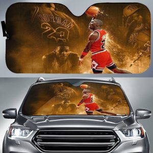 Nba Jordan Car Auto Sun Shade