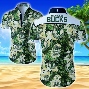 Nba Milwaukee Bucks Hawaiian Hawaiian Shirt Summer Button Up