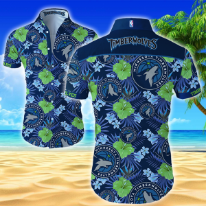 Nba Minnesota Timberwolves Hawaiian Hawaiian Shirt Summer Button Up