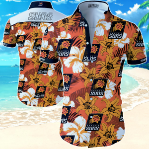 Nba Phoenix Suns Hawaiian Shirt Summer Button Up