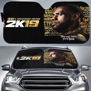 Nba Star 2019 Car Auto Sun Shade