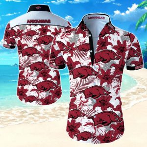 Ncaa Arkansas Razorbacks Hawaiian Shirt Summer Button Up