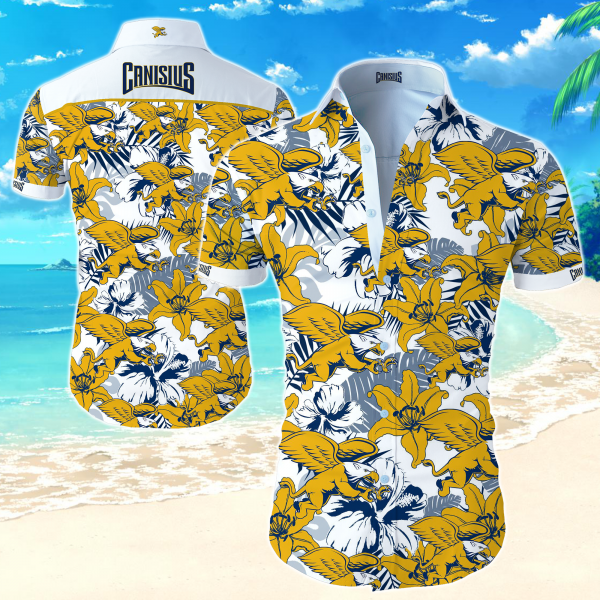 Ncaa Canisius Golden Griffins Hawaiian Shirt Summer Button Up