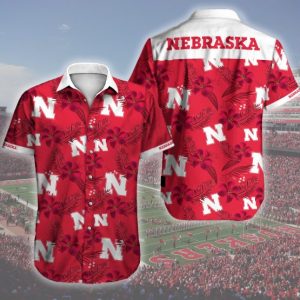 Ncaa Nebraska Cornhuskers Hawaiian Shirt Summer Button Up