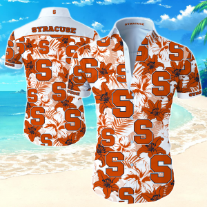 Ncaa Syracuse Orange Hawaiian Shirt Summer Button Up