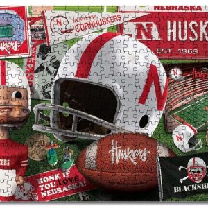 Nebraska Cornhuskers Jigsaw Puzzle Set