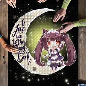 Nekopara Chibi Moon Jigsaw Puzzle Set