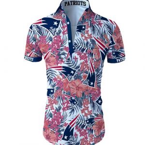 New England Patriots 3 Unicode Encoding Conflict Hawaiian Shirt Summer Button Up