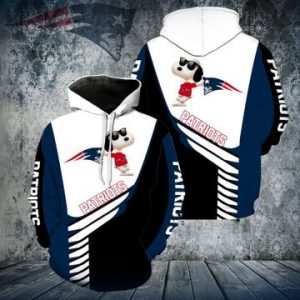 New England Patriots 3D Printed Hoodie/Zipper Hoodie