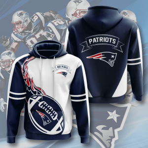 New England Patriots 3D Printed Hoodie/Zipper Hoodie