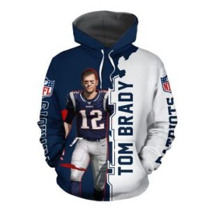 New England Patriots 3D Printed Hoodie/Zipper Hoodie