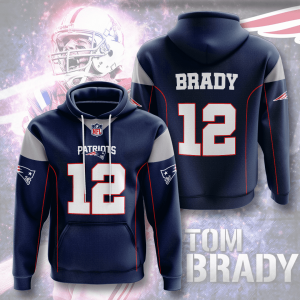 New England Patriots 3D Printed Hoodie/Zipper Hoodie