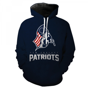 New England Patriots 3D Printed Hoodie/Zipper Hoodie