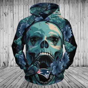 New England Patriots 3D Printed Hoodie/Zipper Hoodie