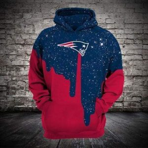 New England Patriots 3D Printed Hoodie/Zipper Hoodie