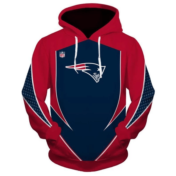 New England Patriots 3D Printed Hoodie/Zipper Hoodie New England Patriots 3D Printed Hoodie/Zipper Hoodie