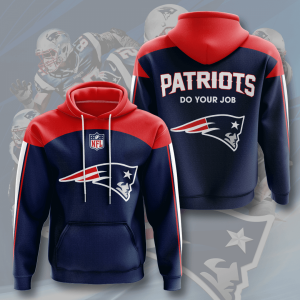 New England Patriots 3D Printed Hoodie/Zipper Hoodie