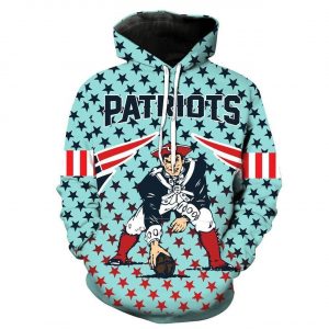 New England Patriots 3D Printed Hoodie/Zipper Hoodie