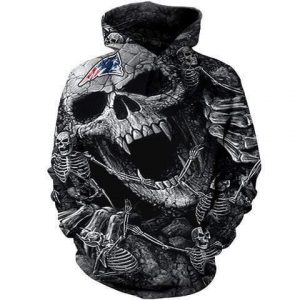 New England Patriots 3D Printed Hoodie/Zipper Hoodie