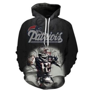 New England Patriots 3D Printed Hoodie/Zipper Hoodie