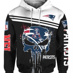 New England Patriots 3D Printed Hoodie/Zipper Hoodie