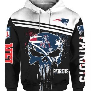 New England Patriots 3D Printed Hoodie/Zipper Hoodie