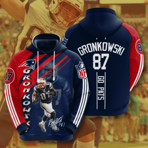 New England Patriots 3D Printed Hoodie/Zipper Hoodie