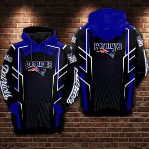 New England Patriots 3D Printed Hoodie/Zipper Hoodie