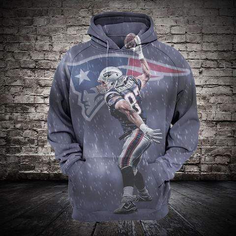 New England Patriots 3D Printed Hoodie/Zipper Hoodie New England Patriots 3D Printed Hoodie/Zipper Hoodie