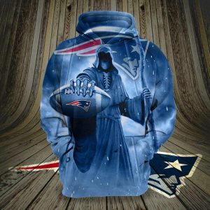 New England Patriots 3D Printed Hoodie/Zipper Hoodie