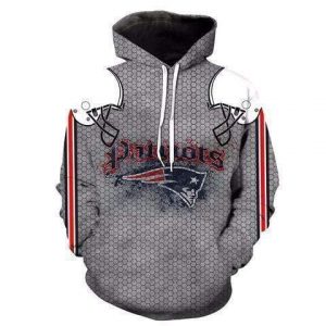 New England Patriots 3D Printed Hoodie/Zipper Hoodie