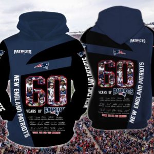 New England Patriots 3D Printed Hoodie/Zipper Hoodie