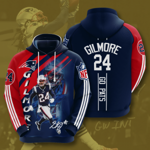 New England Patriots 3D Printed Hoodie/Zipper Hoodie