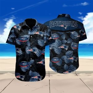 New England Patriots Hawaiian Shirt Summer Button Up