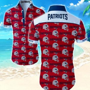 New England Patriots Hawaiian Shirt Summer Button Up