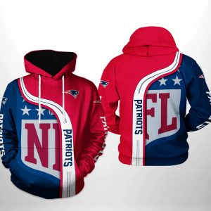 New England Patriots NFL Team 3D Printed Hoodie/Zipper Hoodie