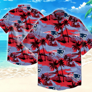 New England Patriots Nfl Hawaiian Shirt Summer Button Up