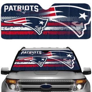 New England Patriots Universal Car Auto Sun Shade