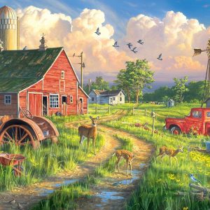 New Life At The Old Farm Jigsaw Puzzle Set