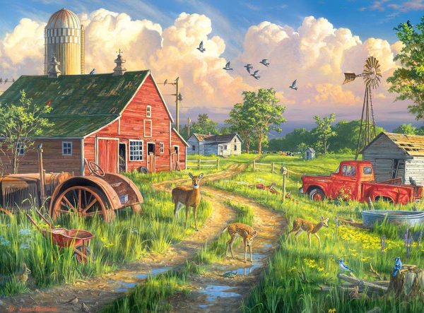 New Life At The Old Farm Jigsaw Puzzle Set