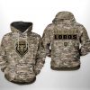 New Mexico Lobos NCAA Camo Veteran 3D Printed Hoodie/Zipper Hoodie