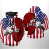 New Mexico State Aggies NCAA US Flag 3D Printed Hoodie/Zipper Hoodie