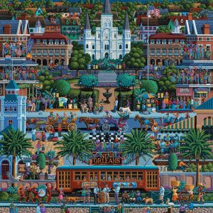 New Orleans Jigsaw Puzzle Set