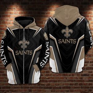 New Orleans Saints 3D Printed Hoodie/Zipper Hoodie