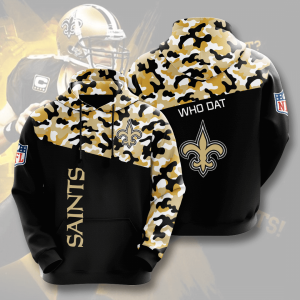 New Orleans Saints 3D Printed Hoodie/Zipper Hoodie