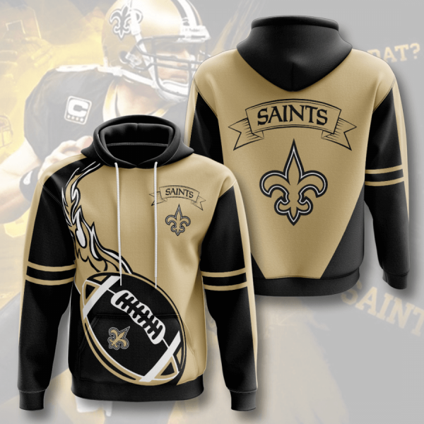 New Orleans Saints 3D Printed Hoodie/Zipper Hoodie