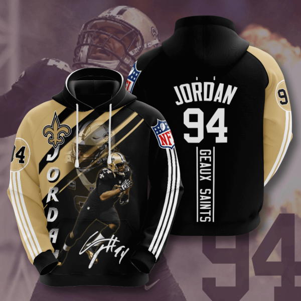 New Orleans Saints 3D Printed Hoodie/Zipper Hoodie