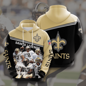 New Orleans Saints 3D Printed Hoodie/Zipper Hoodie